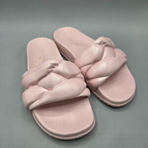 Lemon Jelly Cocoon Sandals Slides Pearl Pink Vegan Size 39